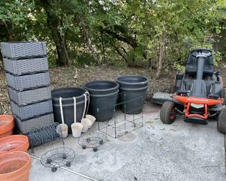 Electric mower still available