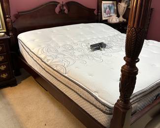 Furniture available for presale 

King size mattress and adjustable base