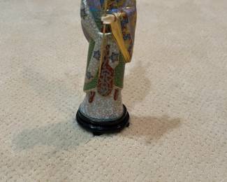 Vintage Cloisonne Figurine