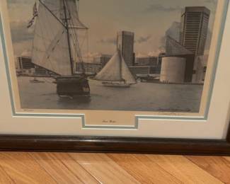 George McWilliams London Cityscape Signed and Numbered