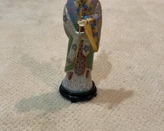 Vintage Cloisonne Figurine