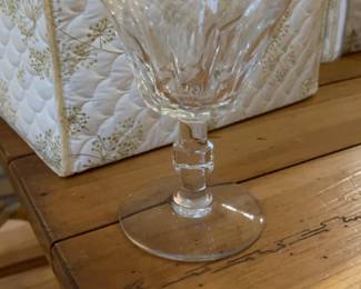 Baccarat Crystal Goblet - Set of 3
