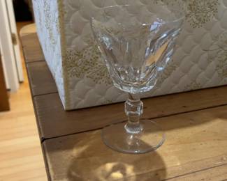 Baccarat Small Crystal Wine Glass - Set of 8
