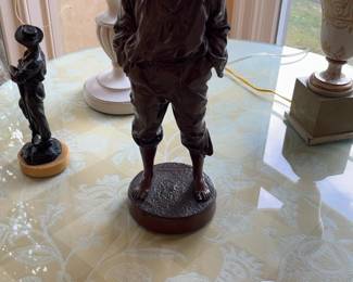 Bronze Waclaw Bernard Szczeblewski Statue of a Boy