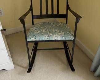 Iron Rocking Chair