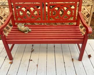 Red Bench