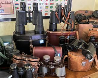 Vintage Binoculars Civil War-World War II era