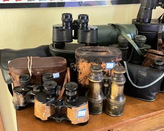 Vintage Binoculars Civil War-World War II era