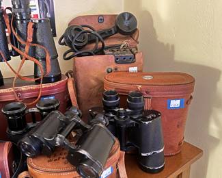 Vintage Binoculars Civil War-World War II era