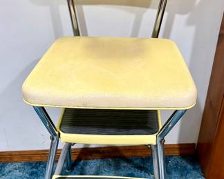 Cosco vinyl vintage  seat step stool.