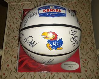Signed KU ball- 2015-16?