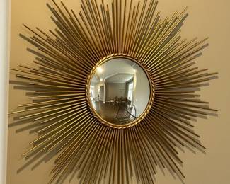 Global Views Sunburst Mirror