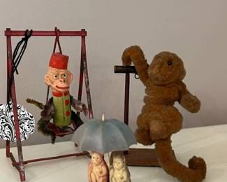 Antique Monkey Figurines