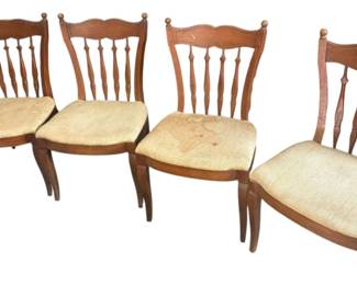 Vintage Biedermeier Style DIning Chairs