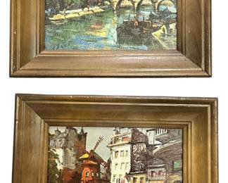 Two Signed Scenic Prints
