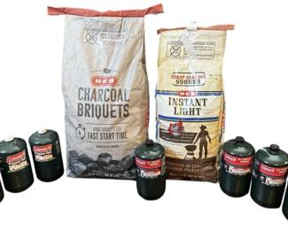 NEW Charcoal Briquets Propane