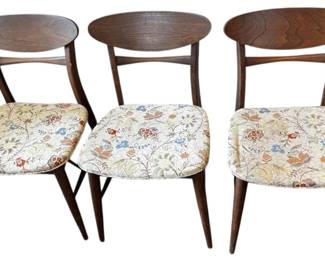 Vintage Wooden Upholstery Chairs