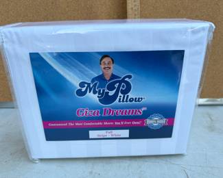 #2 My Pillow Giza Dream Full Set of Sheets, Flat, Fitted and 2 Pillowcases $20.00
