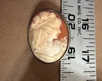 Sterling Silver Cameo $25.00