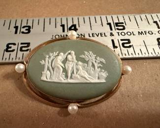 Wedgwood Brooch $10.00