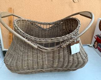 Pottery Barn Jacquelyne Basket with Handles $55.00