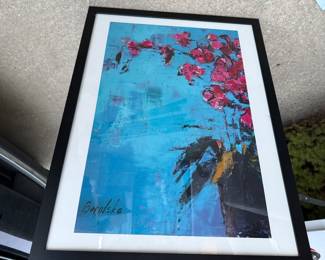 Bogatska Print Framed 33" Tall $19.00