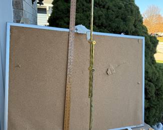 Brass Floor Lamp $40.00