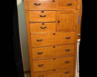 Antique Dresser 38" Long X 19" Deep X 68" Tall at its Tallest $180.00
