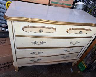 4 Drawer Dresser $5.00, As is shows sign of ware 