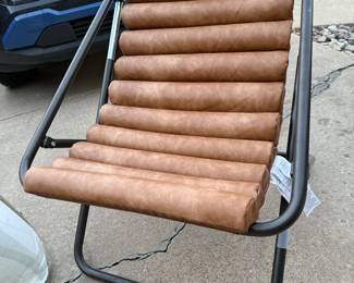 West Elm Channeled Sling Chair $40.00