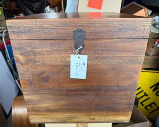 Heavy Solid Wood New Wood Box 18" Square $40.00