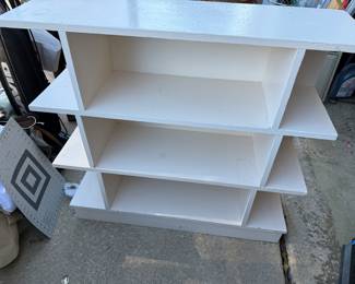White Shelf Unit $10.00