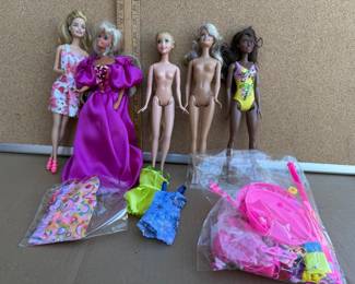 Dolls and Clothing $8.00