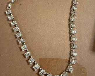 Rhinestone Necklace $9.00