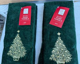 4 New Hand Towels $5.00