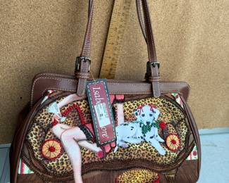Isabella Fiore Dog Purse $65.00