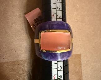 Pink and Purple Size 7 Ring New $10.00