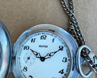 Molnija Pocket Watch $24.00