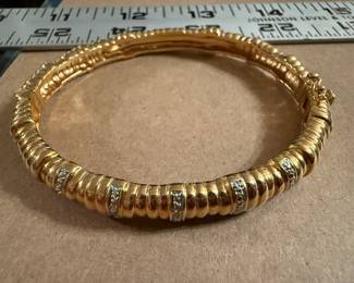 Bracelet with Clear Stones #2 $8.00