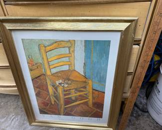 Van Gogh Framed Print $18.00