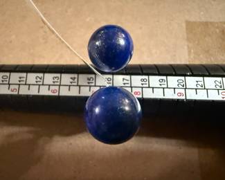 2 Blue Stone Size 7 Ring New $8.00