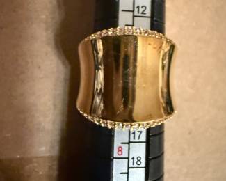 Concave Costume Size 7 Ring $8.00