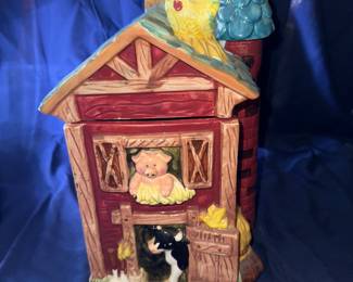 CKAO Barn Cookie Jar $10.00