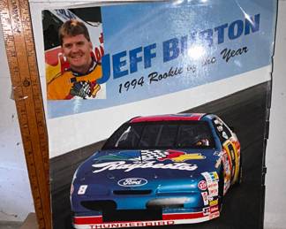 Jeff Burton Poster $5.00
