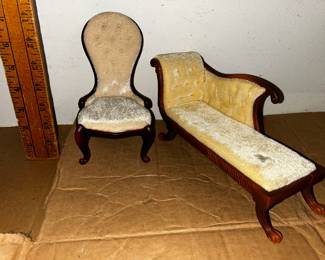 2 Doll Chairs $8.00