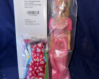 Winston Princess Doll with Wardrobe $10.00