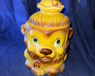 Lion Cookie Jar $25.00
