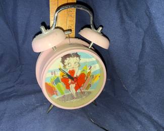 Betty Boop Alarm Clock $5.00