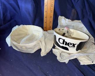 Cow Chex Bowls and Spoons $8.00 New