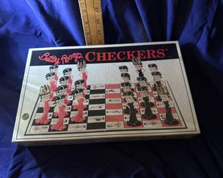 Betty Boop Checkers New $10.00